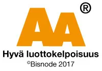 AA Hyvä luottokelpoisuus